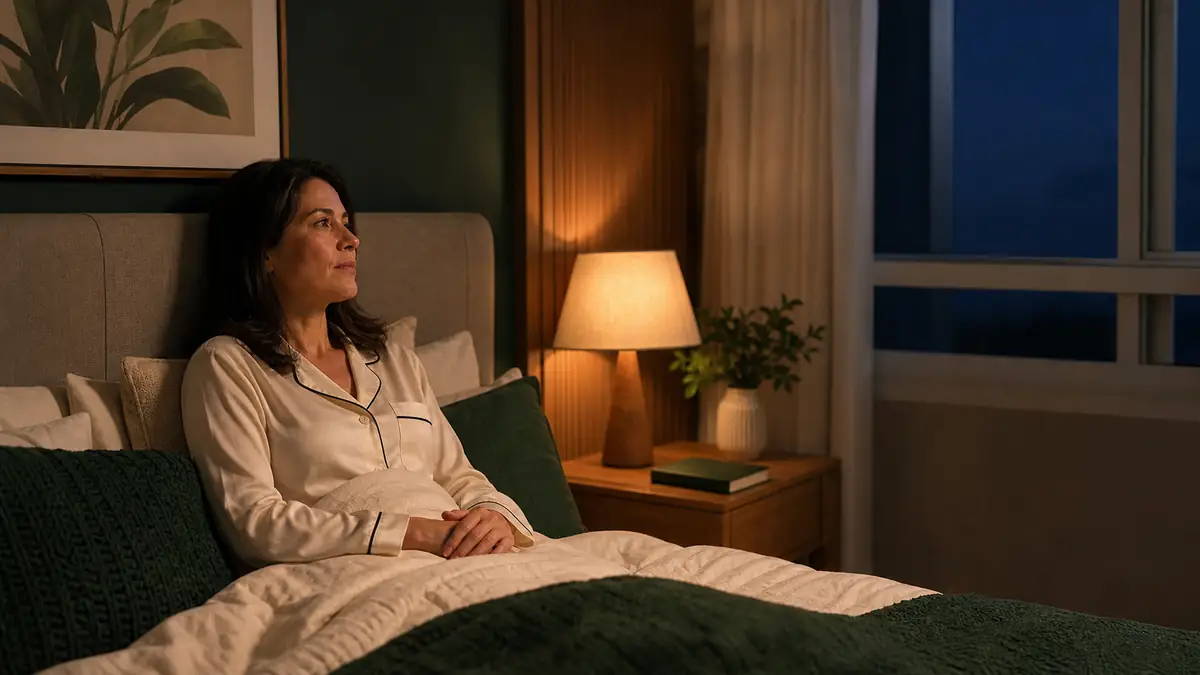 Ansiedade à noite: por que os pensamentos aumentam antes de dormir